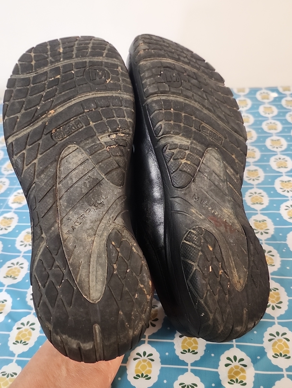 Merrell Leather Slip Ons Size Womens 8.5 Smooth Clogs - Picture 5 of 5